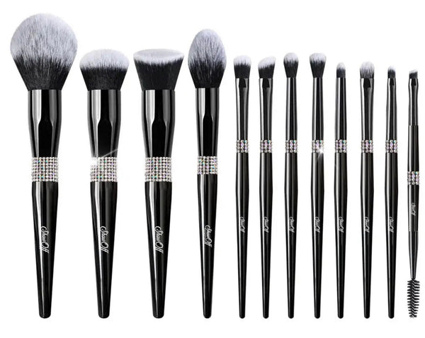 12-Piece Bling Brush Set